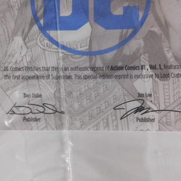 SUPERMAN #1 ACTION COMICS REPRINT - Picture 4 of 4